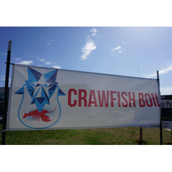 Pak Energy Crawfish Boil - outside banner